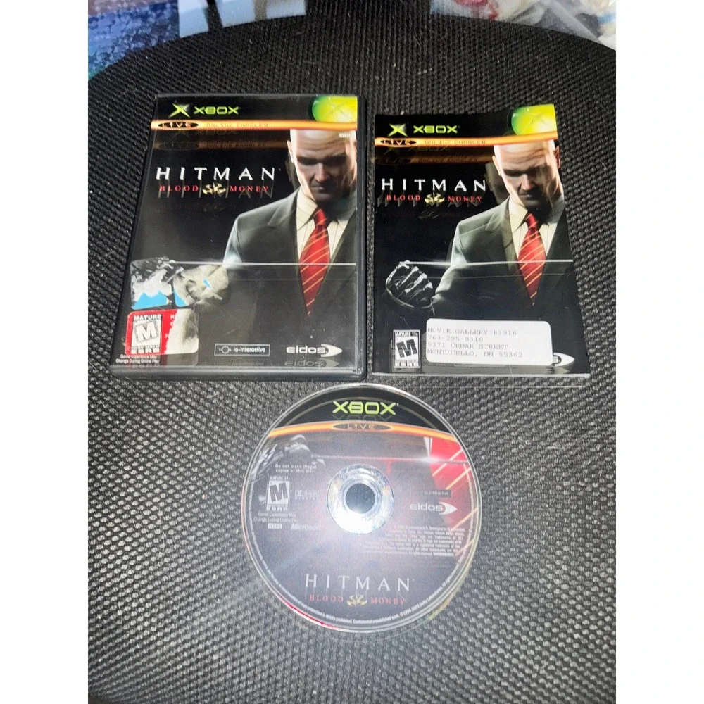 Hitman Blood Money Xbox Live CIB